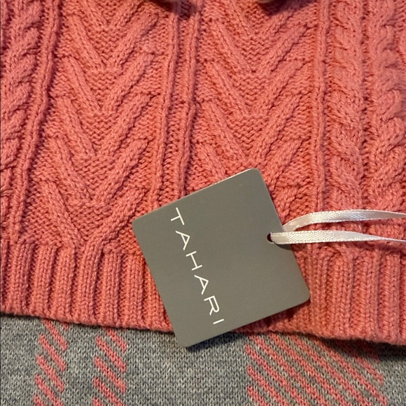 Tahari Coral Cable Knit Sweater for Kids - Picture 2 of 7